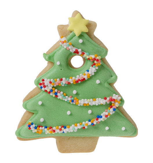 Cookie Christbaum grün/Girlande